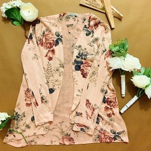 Cute barely worn Pink Cardigan from CharlotteRusse